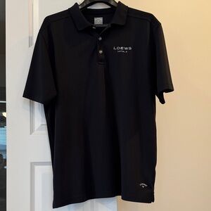 Callaway Black Polo Shirt for Men